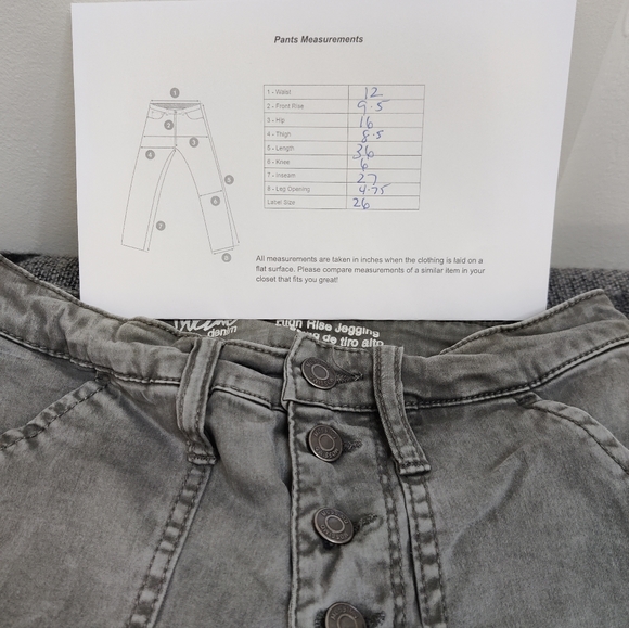 Mossimo High Rise Jegging - 26 - Picture 4 of 9